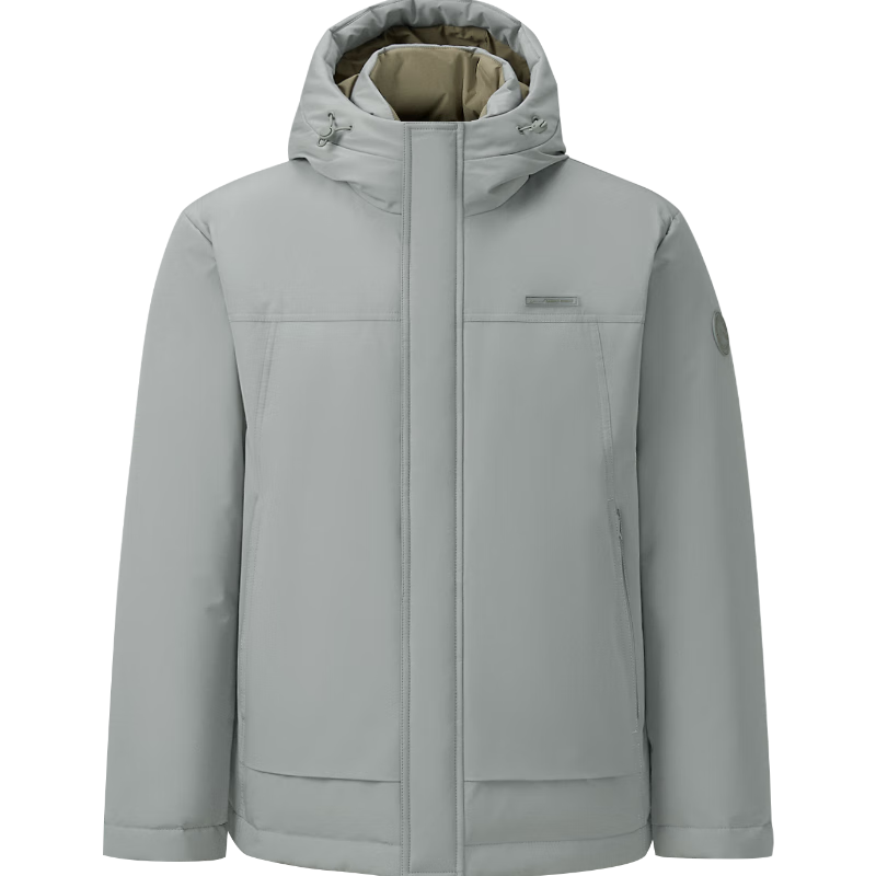 HLAHLA Men's Down Jacket 25 Mountains Series Hooded Coat Winter HWRAW4J043A