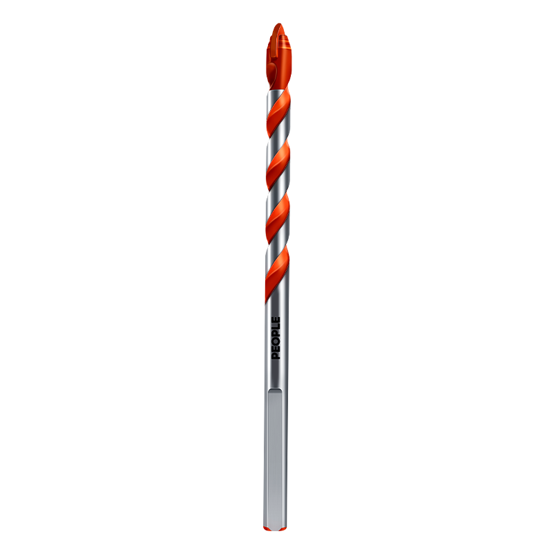 People's Industrial Grade Tile Drill Bit Triangular King Drill Wall Concrete Cement Multifunctional King Drill [6/8/10mm]