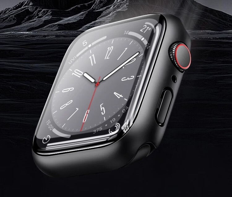 Iboann Tempered Glass Protective Case for iWatch S11, Shockproof Apple Watch Series 10/11 46MM Durable Screen Protector and Protective Shell Accessories 1