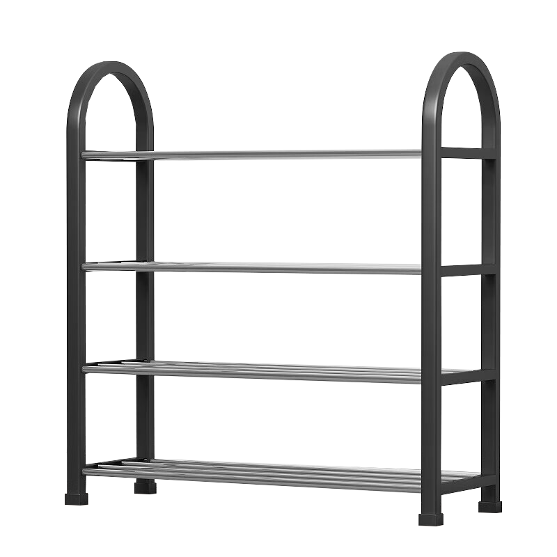 Jing Jiayi 4-Tier 55cm Simple Shoe Rack Multi-Layer Shoe Cabinet for Entryway Living Room Dormitory Rental Storage Shelf