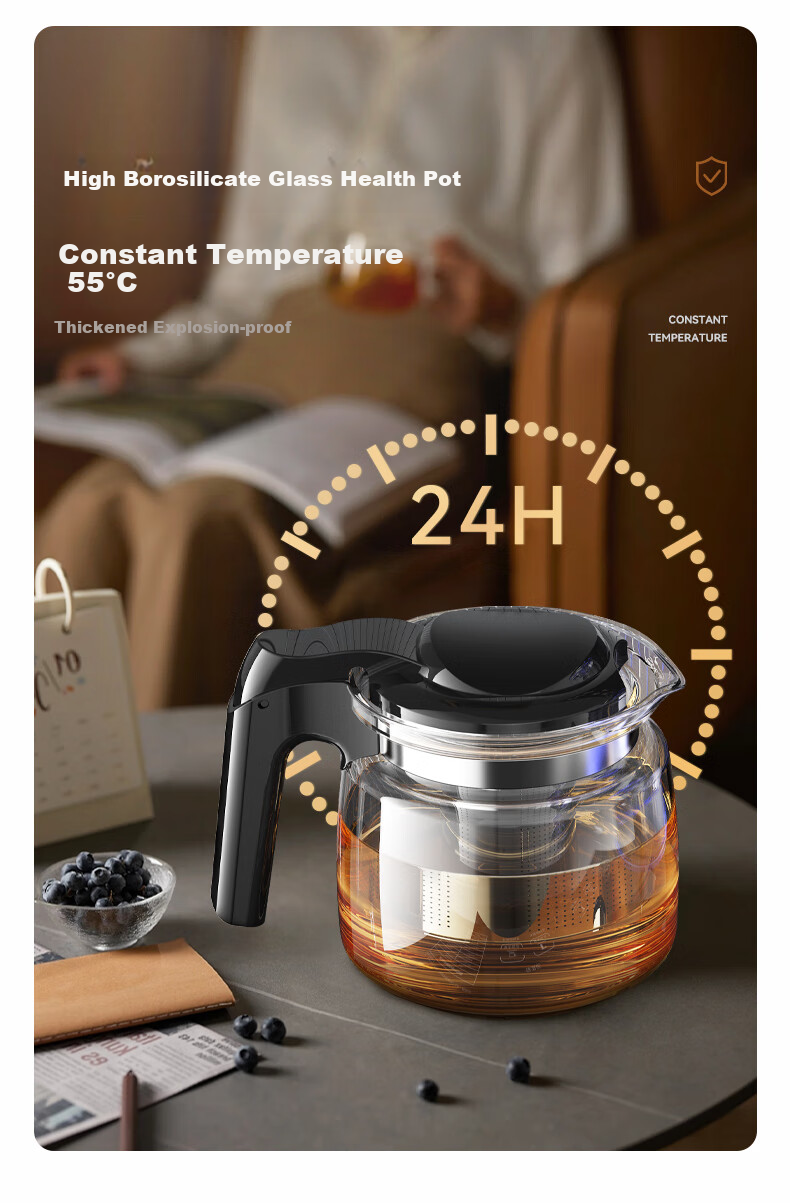 Royalstar Home Under-Counter Water Dispenser with Metal Side Panel, Voice Control, Remote Control, Running Light, Large Screen, Anti-Overflow Kettle And Tea Bar Machine Sold by JD Heating Model CY2835 6