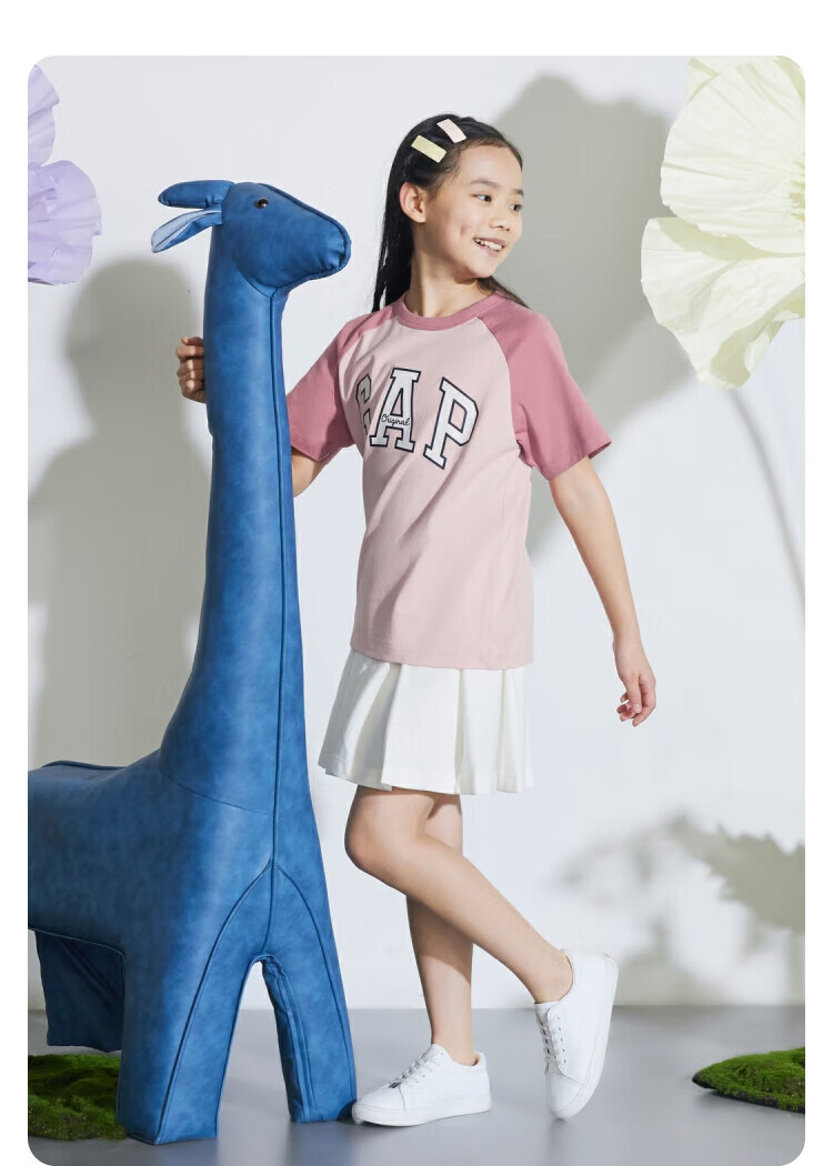 GAP Kids Unisex Summer Cotton Short Sleeve T-Shirt 838371 13