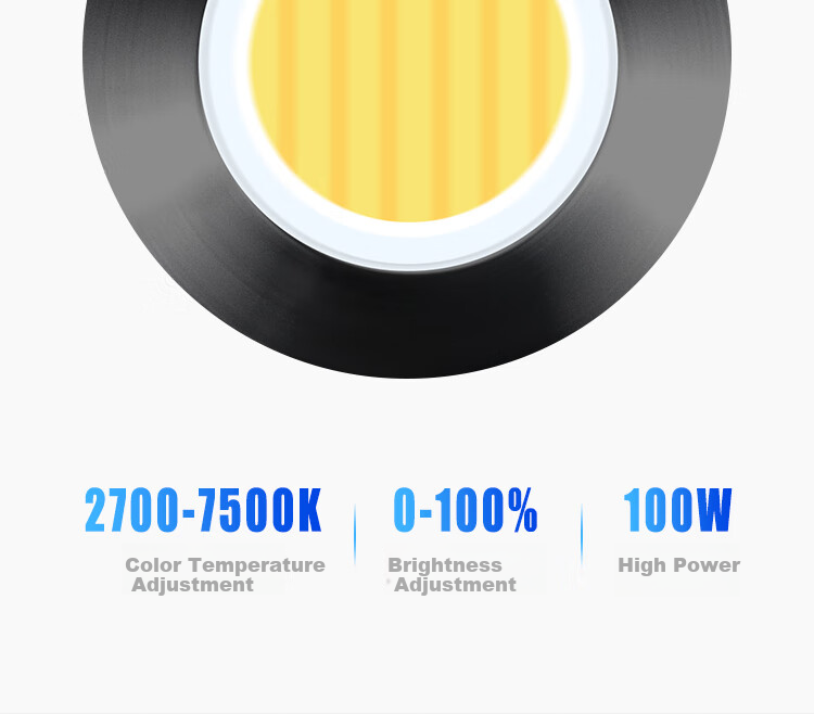 Hakutatz 100W Handheld COB Photography Light, Fill Light, Live Streaming Studio Professional Portable, for Photography, Video, Food, Film And Television, Outdoor Shooting, Continuous Lighting, Pocket Light 9