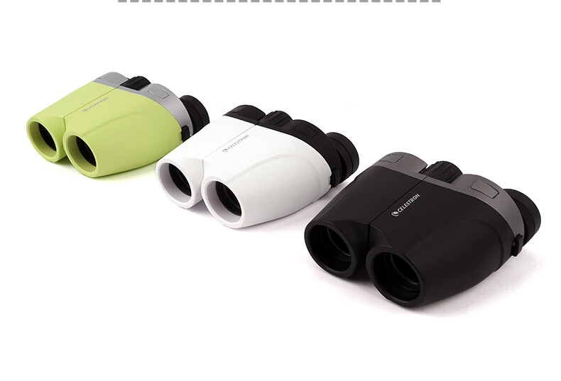 Celestron Swallow 10X25 Anti-Reflection Dual-Purpose Mobile Phone Binoculars HD High-Power Professional Portable Concert Gift White 4