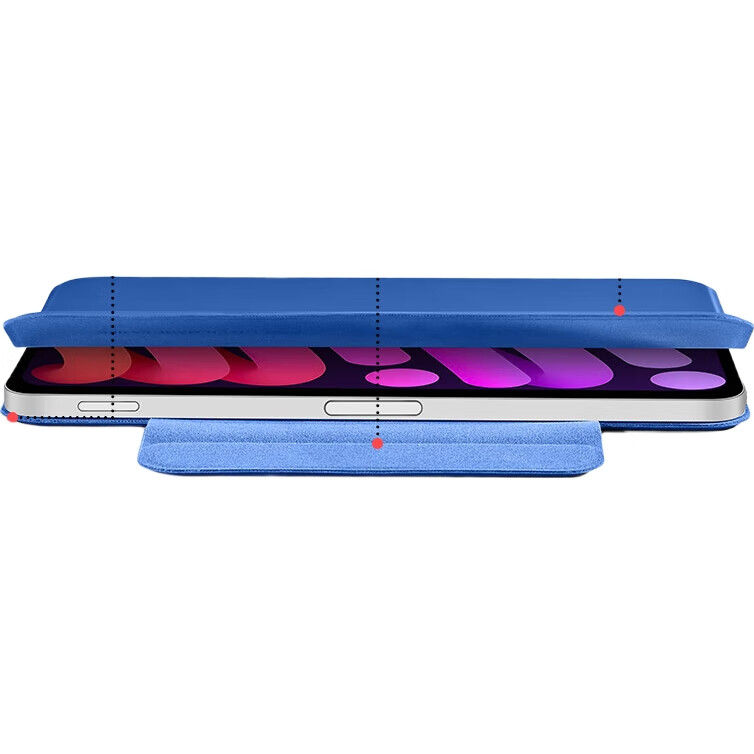 Чехол ESR для iPad Mini 6/7, 8.3 дюйма, с магнитным двойным зажимом, синий