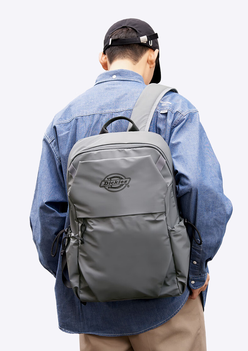 Dickies Backpack, Unisex Shoulder Bag for Commuting, Business Trips And Travel, Simple Design, Fits 15.6-Inch Laptop 12