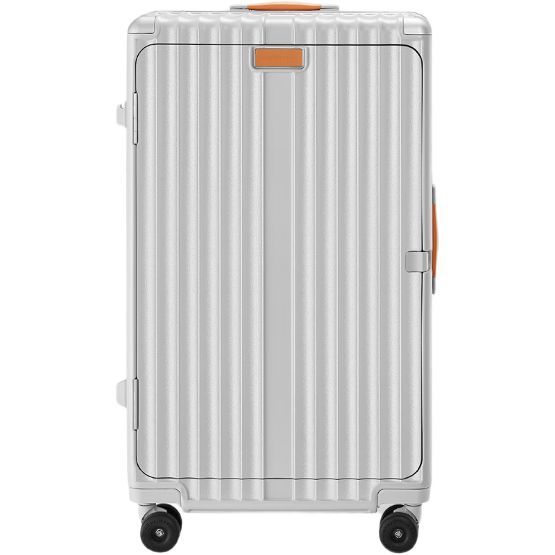 Dream Traveler Large Capacity Suitcase with Spinner Wheels, Multifunctional Trolley Case with Side Opening Lid for Men And Women, 30-Inch, Elephant Gray