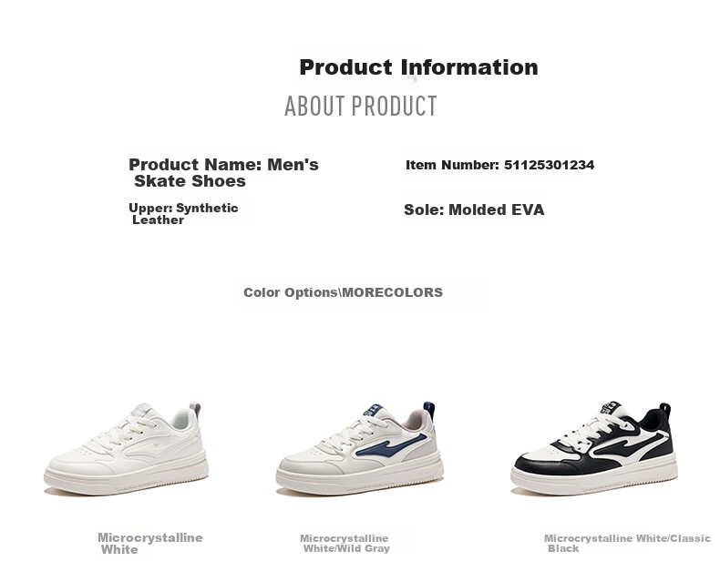 ERKE Men's Sneakers, Summer New Style Breathable Versatile Casual Shoes Sports Shoes | Feiteng 2 10