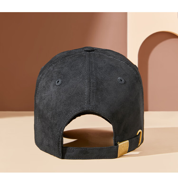 JEEP Men's Baseball Cap Four-Season Universal Fine Suede Hard Top Duckbill Outdoor Sun Hat Unisex 7
