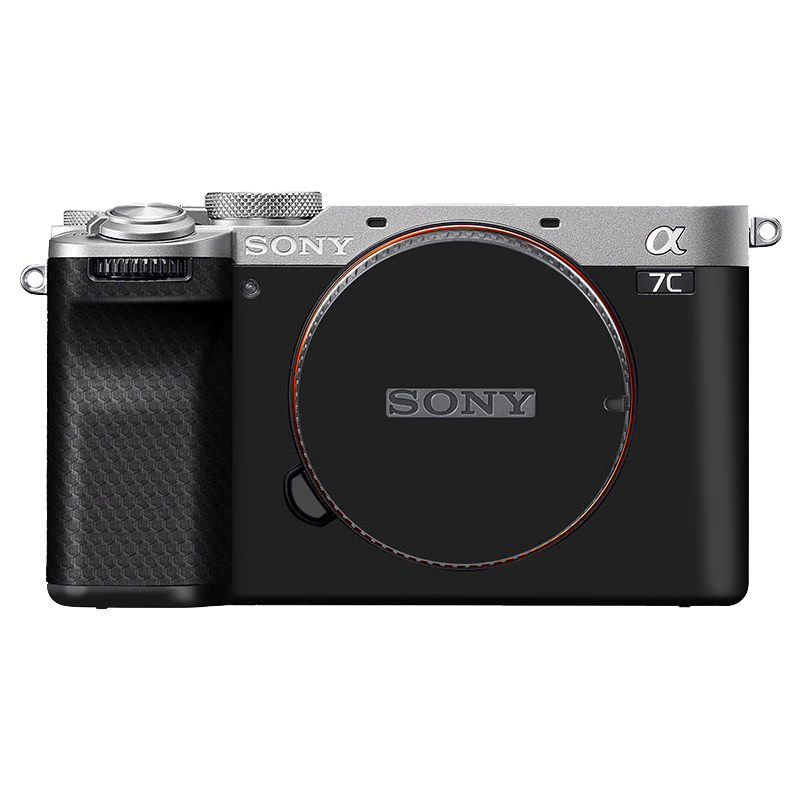 JJC [Imported 3M Material] Transparent Protective Film Skin Sticker for Sony A7C2 A7CII A7C Second Generation A7CR Camera Top Cover Body Accessory