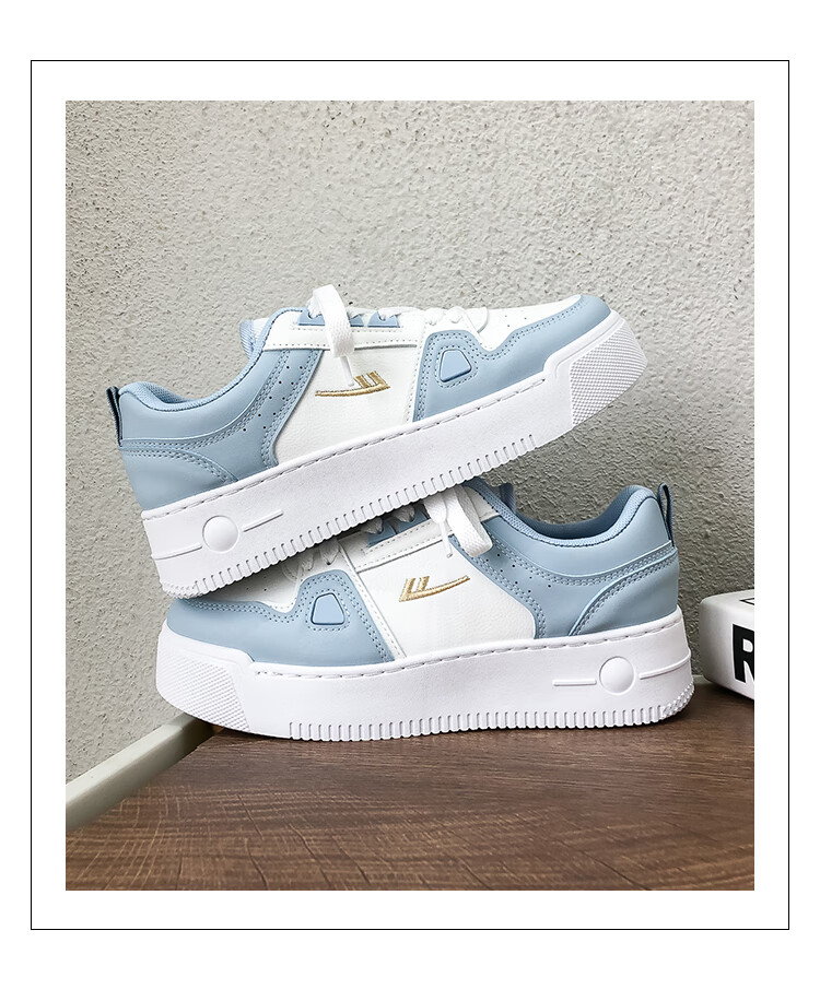 Huili Official Women's Shoes, 2026 Summer New Style, Classic Versatile Casual Sneakers for Women, White And Red, Size 35 16