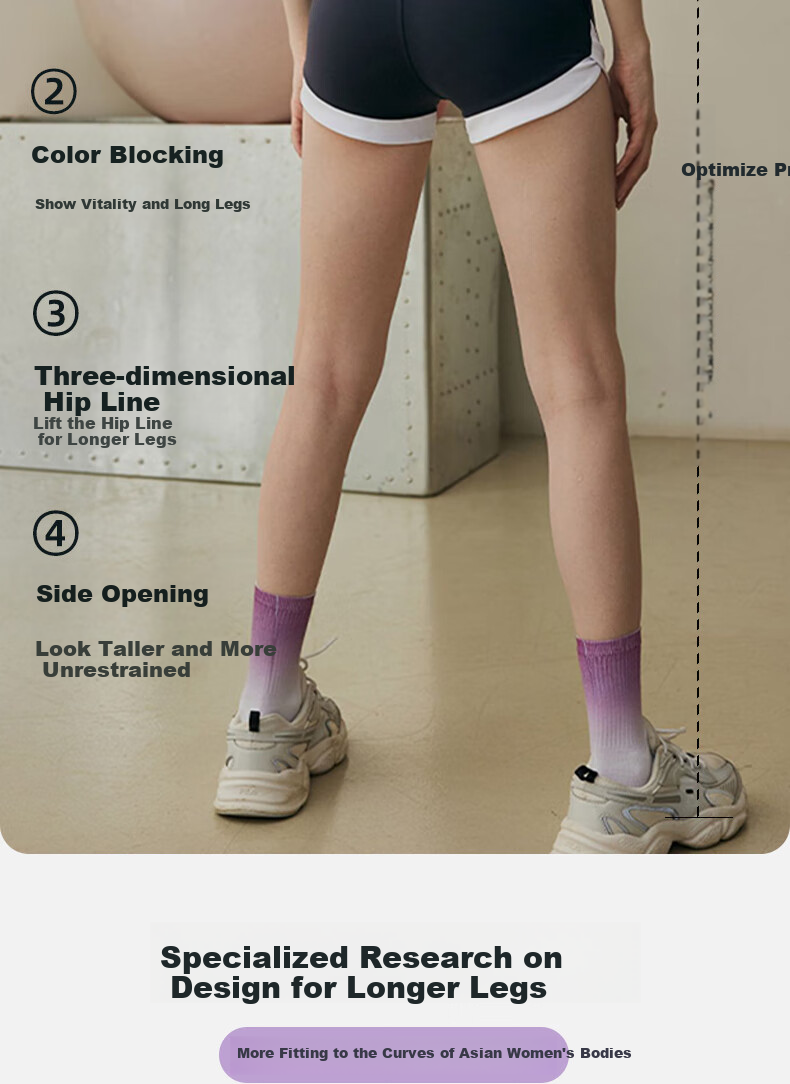 XUEXIMAN Yoga Shorts for Women, Summer High-Waisted Butt-Lifting Professional Running Pilates Training Sports Fitness Three-Quarter Length Pants 4