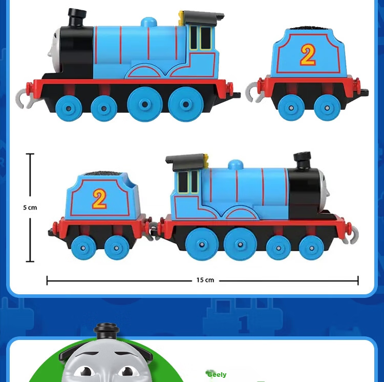 THOMAS&FRIENDS (Random Old Or New Style, 1 Train) Birthday Gift Train - Medium Alloy Small Train JHK84 12