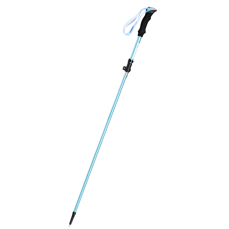CAMEL Professional Outdoor Hiking Pole Ultra-Light Carbon Telescopic Folding Trekking Stick 174BABP672 Cloud Water Blue