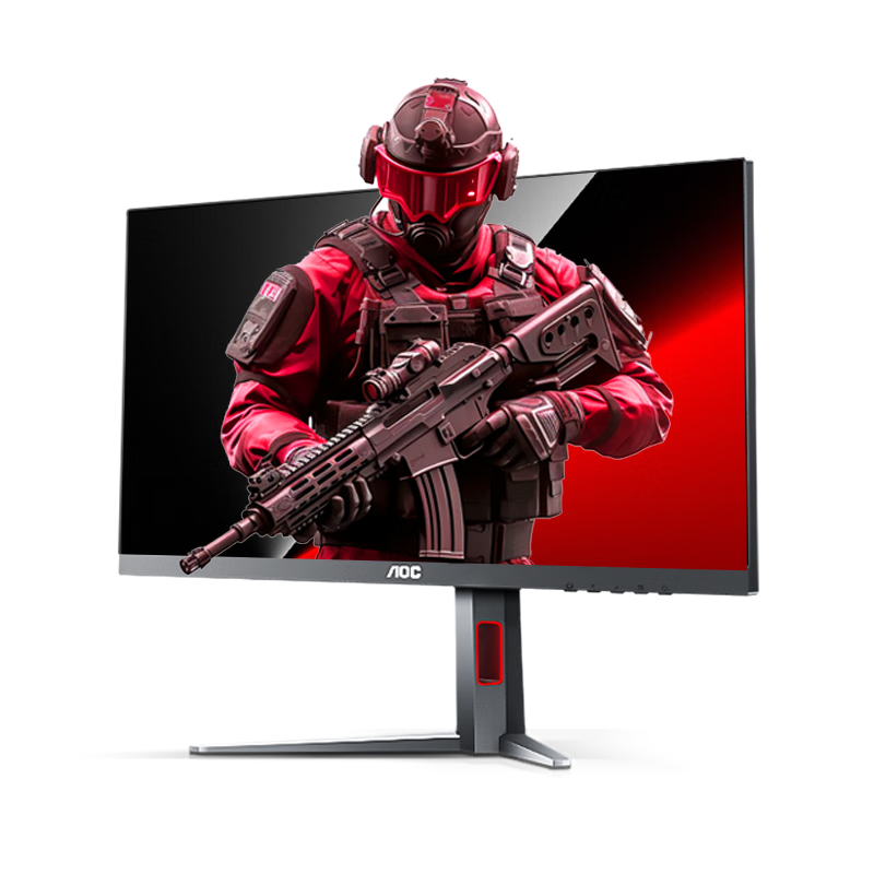 AOC 24.5-Inch 420Hz FastIPS LCD, 1ms Response Time, HDR400, Hardware Low Blue Light, Gaming And E-Sports Computer Monitor, Zeus Shield 25G 4K