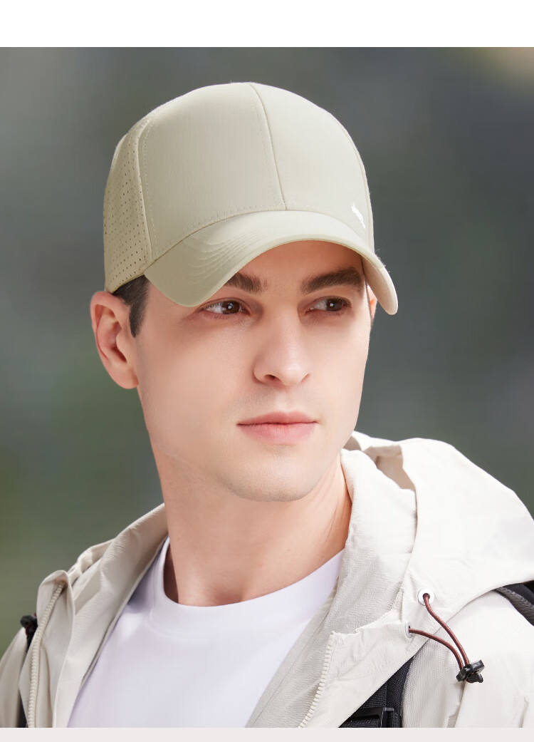 JEEP Baseball Cap for Men, Large Head Circumference, Outdoor Breathable Visor Cap, Sun Hat for Men And Women, Black 13
