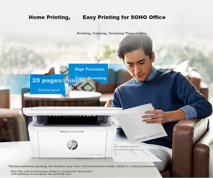 HP Laser 103w Wireless A4 Monochrome Laser Printer Single Function Compact Office Home Student Mobile Printing 5