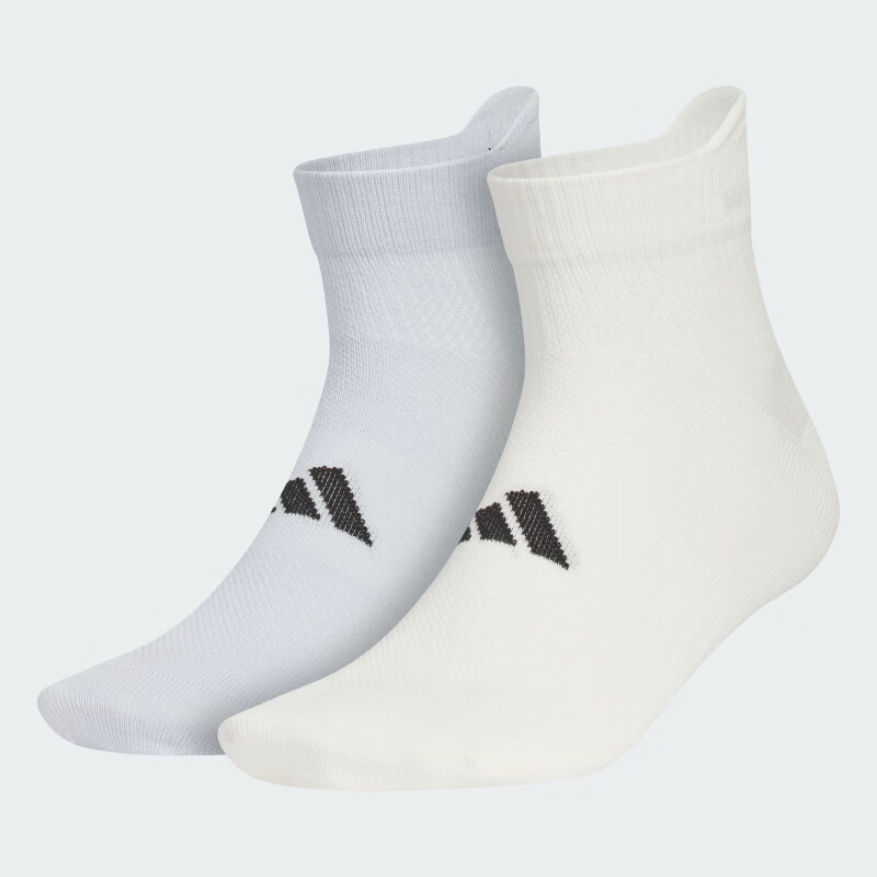 Adidas Unisex Training Series MT ANK SOCK 2PP, Two-Pair Pack Socks, KC0191, Light Blue/white, M