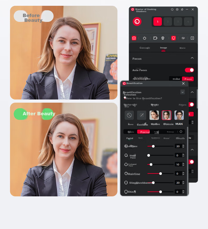 OBSBOT Xunying TINY SE AI Camera, Live Streaming Webcam for Desktop with Microphone, 1080P HD Video Conference Camera, Intelligent Tracking, Influencer Livestreaming Equipment 12