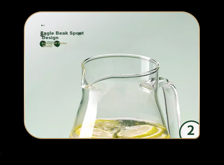 FANKAQI Stylish High-Temperature Resistant Borosilicate Glass Cup Set with Handles for Women's Drinking Glasses 10