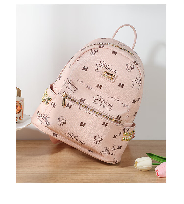 Disney Women's Backpack Fashionable Double Shoulder Bag Girls' Backpack Birthday Gift for Girls Gift Box Set 15