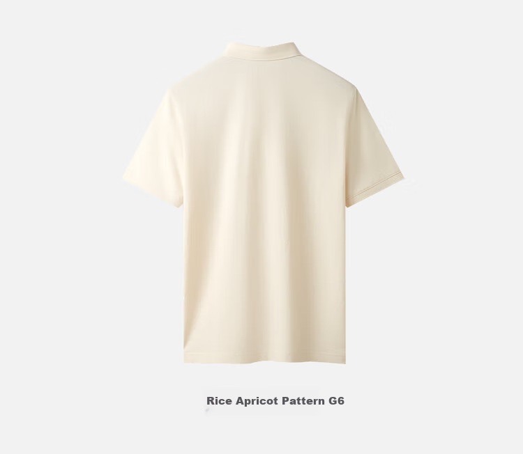 HLA Short-Sleeve Polo Shirt for Men, Summer Mountain Series Cool-Feeling Short-Sleeve Shirt for Me 7