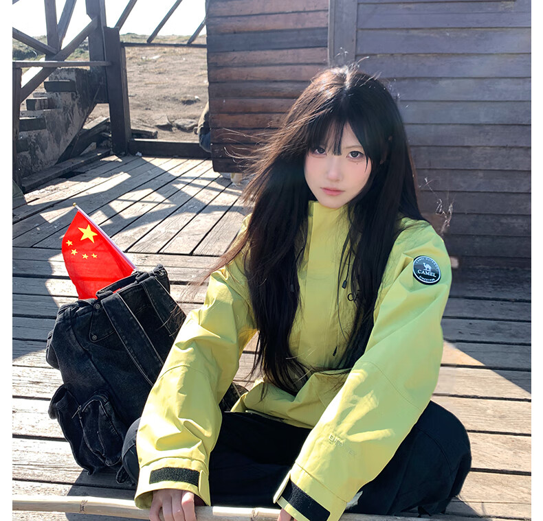 CAMEL [Yudawzhe] Outdoor Three-In Jacket, Unisex Style, Windproof And Waterproof Mountaineering Coat 8