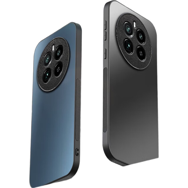 Чехол HotFire AG Frosted для Realme GT 5 Pro, матовый, полноразмерный, ультратонкий, противоударный, защищающий от отпечатков пальцев, для мужчин и женщин - Графитовый черный
