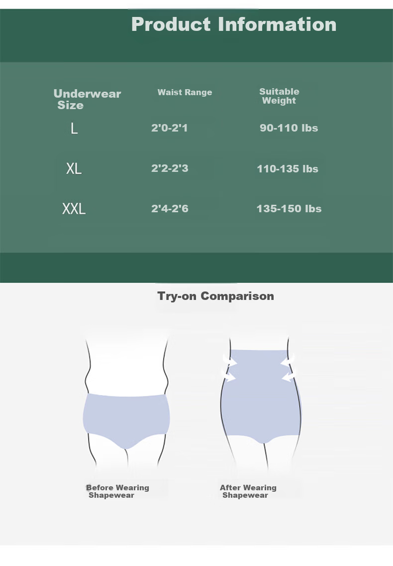 Bejirog Summer Thin Tummy Control Pants, High-Waisted Belly Slimming Underwear, Invisible Safety Suspender Shorts 4