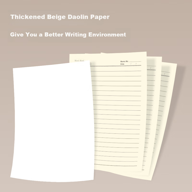 Jiaranheng Business A4 Large Notebook, High-Quality Office Stationery, Sheepskin Cover, Handwritten Journal, Meeting Record Book, Thickened Diary, Customizable, Brow