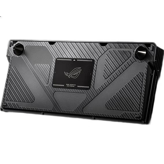 Механическая клавиатура ROG Yemo Extreme, трехрежимная, игровая, 75 клавиш, горячая замена, настраиваемая структура прокладок, полноцветный OLED, подсветка 8K, переключатели NX Snow White