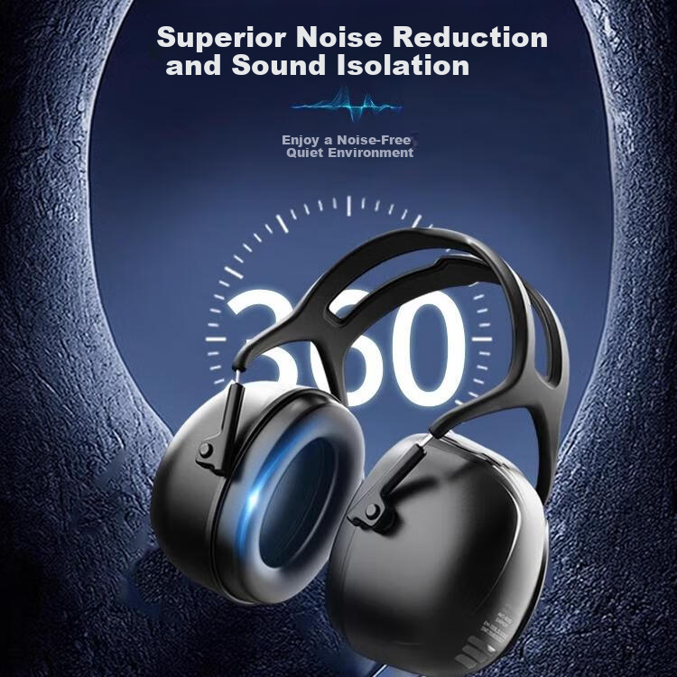 Anpinxing 7001 Soundproof Noise Reduction Earplugs, Industrial-Grade Professional Powerful Noise-Blocking Earphones And Ear Cups, Safety Protection Workwear, 1 Pair