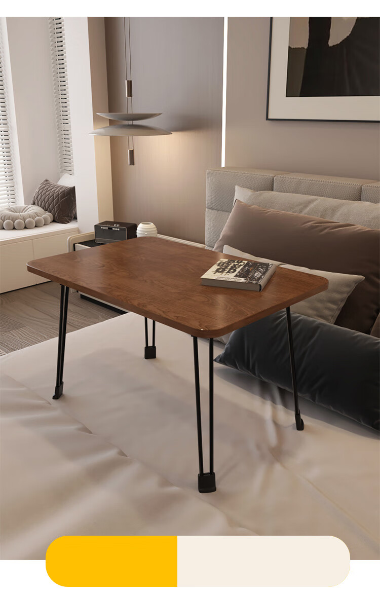 Yupin Foldable Bed Desk, Study Bedroom Office Table, Bay Window Simple Dormitory Student Computer Desk BGZ775 Thickened Versio 4