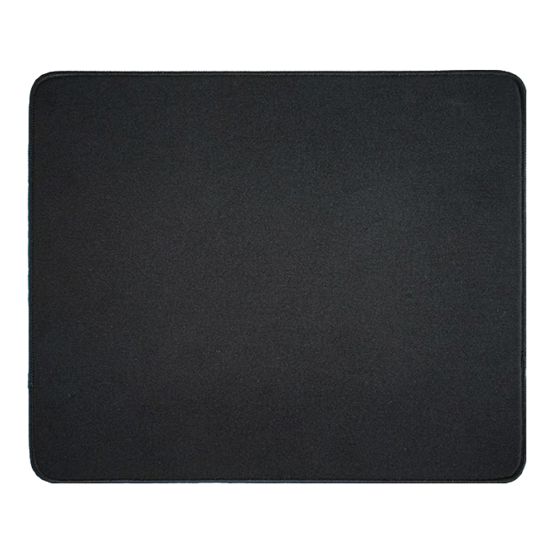 Maohe Mouse Pad, Smooth And Fine Surface, Thickened Natural Rubber, Solid Color, Professional Gaming Desk Mat, Black Small Size
