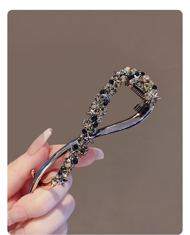 Dongyi Premium Hair Clip for Women 2025 Elegant Back Hair Bun Claw Clip Twist Clip Mom Hair Accessory Luxury Hairpin 5