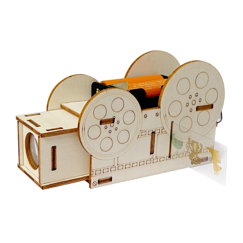 Dayanxiaowa Projector Light And Shadow Science Experiment Kit, Student Technology DIY Craft, Children's Toy, Gift for Boys And Girls