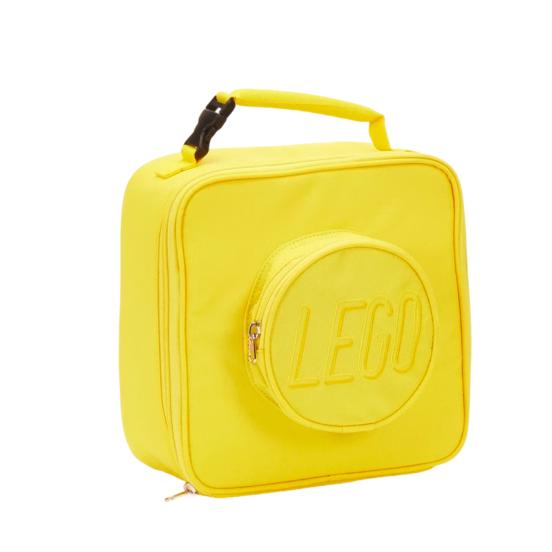 LEGO® Lunch Bag, Insulated Lunch Box Bag, Lunch Bag with Handle, Birthday Gift, Yellow