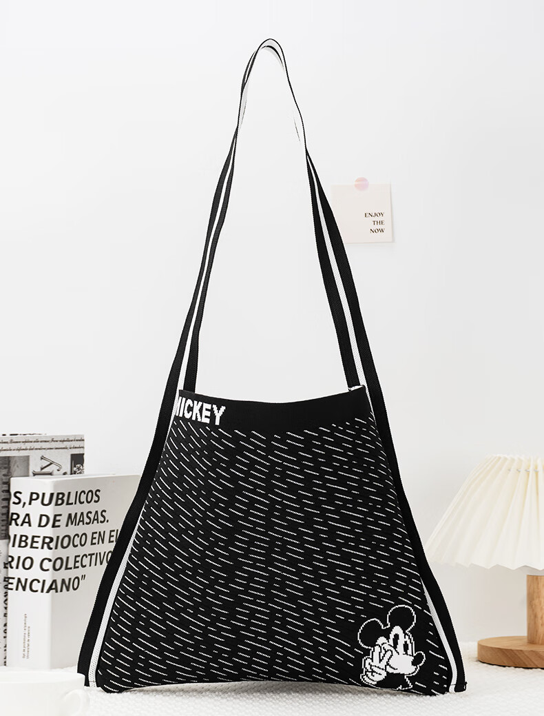 Disney Handbag, Women's Bag, Mickey Mouse Large Capacity Commuter Tote Bag, Small Purse for Women, College Student Bag, Women's Bag 11