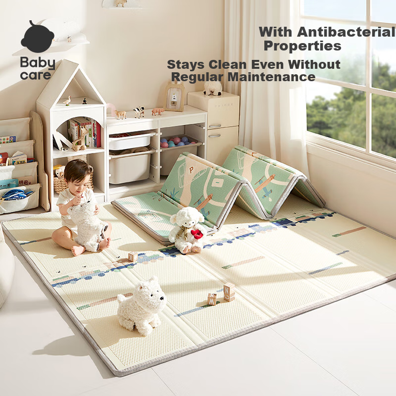 Детский развивающий коврик babycare Kekena Xiaodao 150x180x2 см, антибактериальный, складной