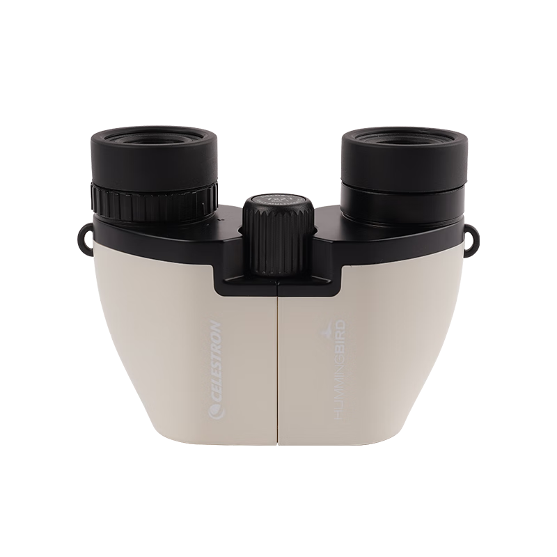 Celestron Hummingbird 7X21 Portable Professional-Level Roof Prism Binoculars Mobile Phone Compatible Low-Light Night Vision Concert Outdoor White