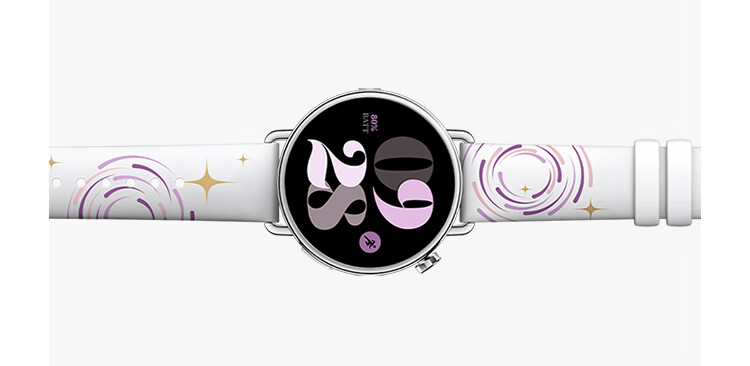 MI Xiaomi Watch Strap, UV-Resistant Color-Changing Band, 18mm, White 4