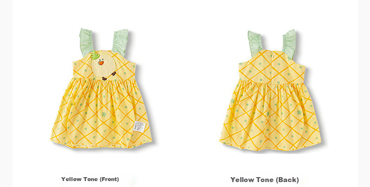 BALABALA Baby Dress, Infant Skirt, Children's Princess Dress, Girls' Summer Outfit 2025, Sweet And Cute, 208225111006 10