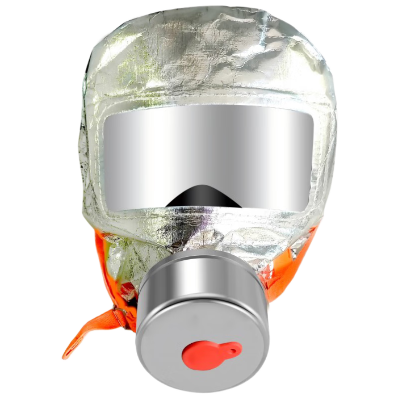 Zhean Fire Mask Smoke Protection Gas Filter Respirator Self-Rescue Escape TZL30C Model