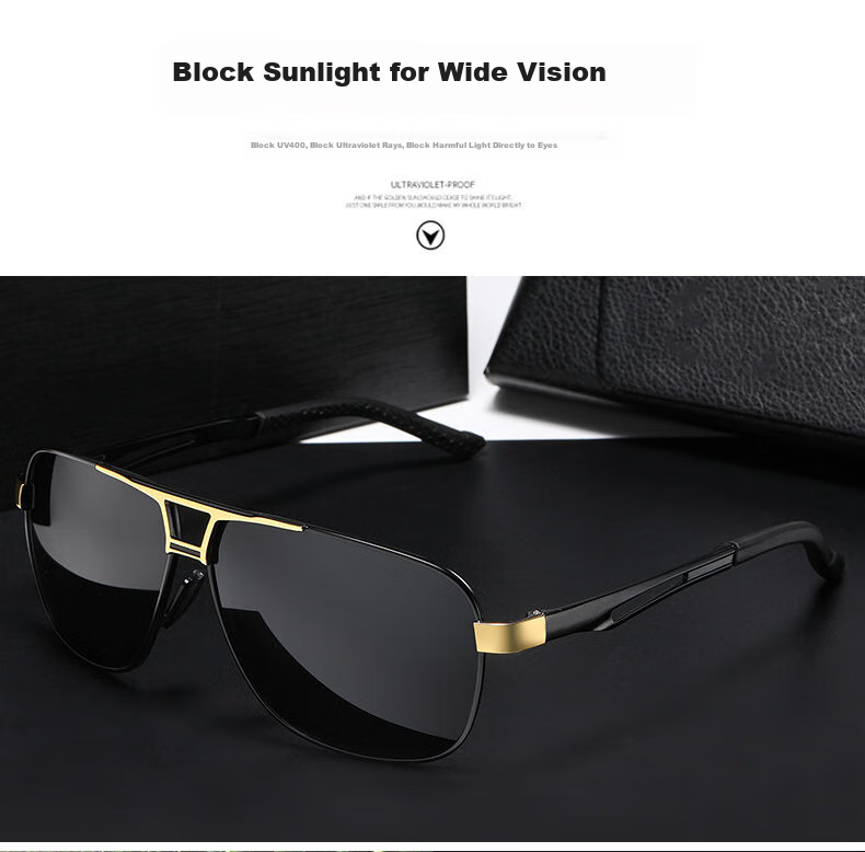 Mumujian Polarized Sunglasses for Men, Day And Night Use, UV Protection, High Definition, for Fishing And Driving 3