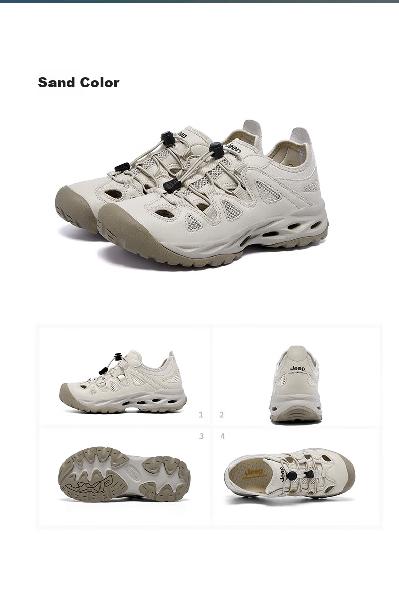Jeep River Tracing Shoes for Men And Women, Outdoor Breathable Hiking Shoes, Women's Amphibious Quick-Dry Crocs-Style Shoes, Non-Slip Wear-Resistant Mountaineering Shoes for Wome 20