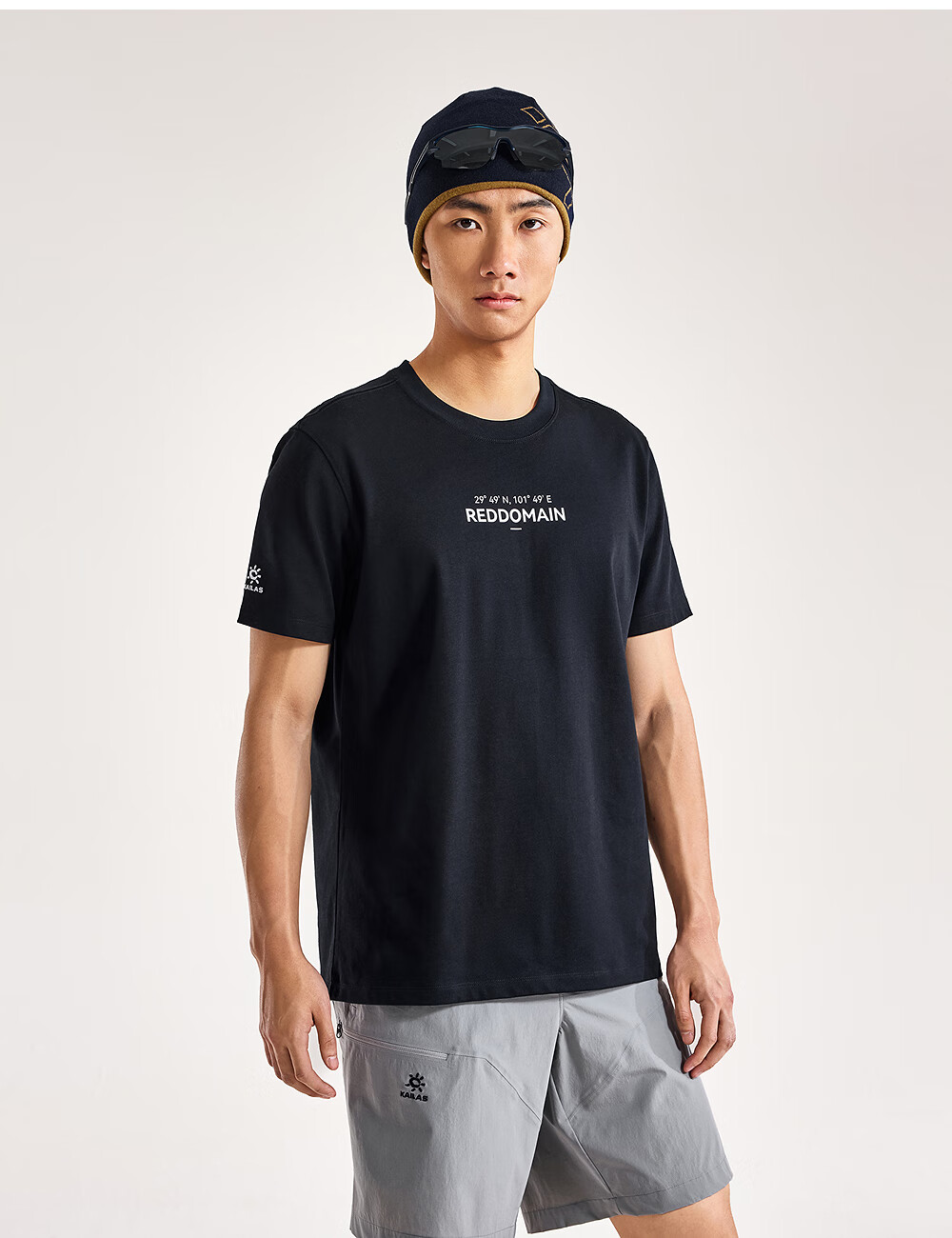 KAILAS Kailas Unisex First Snow Mountain Cotton T-Shirt Outdoor Sports Hiking Short Sleeve 5