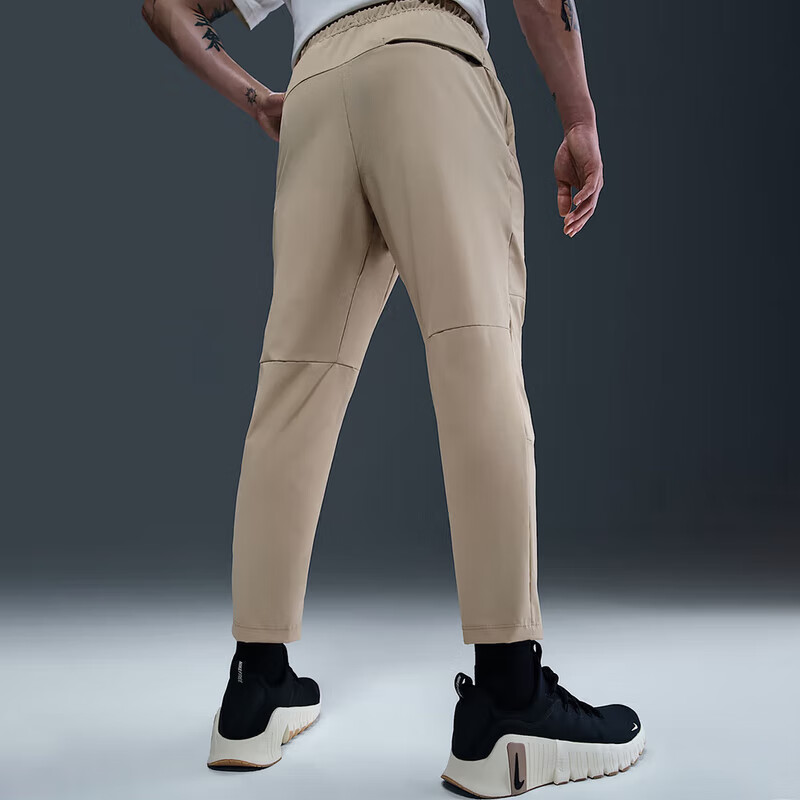 NIKE Men's Athletic Pants, Woven Tapered Trousers, Lightweight FB7547-251 Khaki 2XL