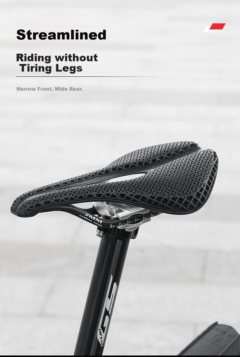 GUB 3D Printed Cushion, Carbon Fiber, for Racing Road And Mountain Bikes, Bicycle Seat, Cycling Equipment, 1176 8