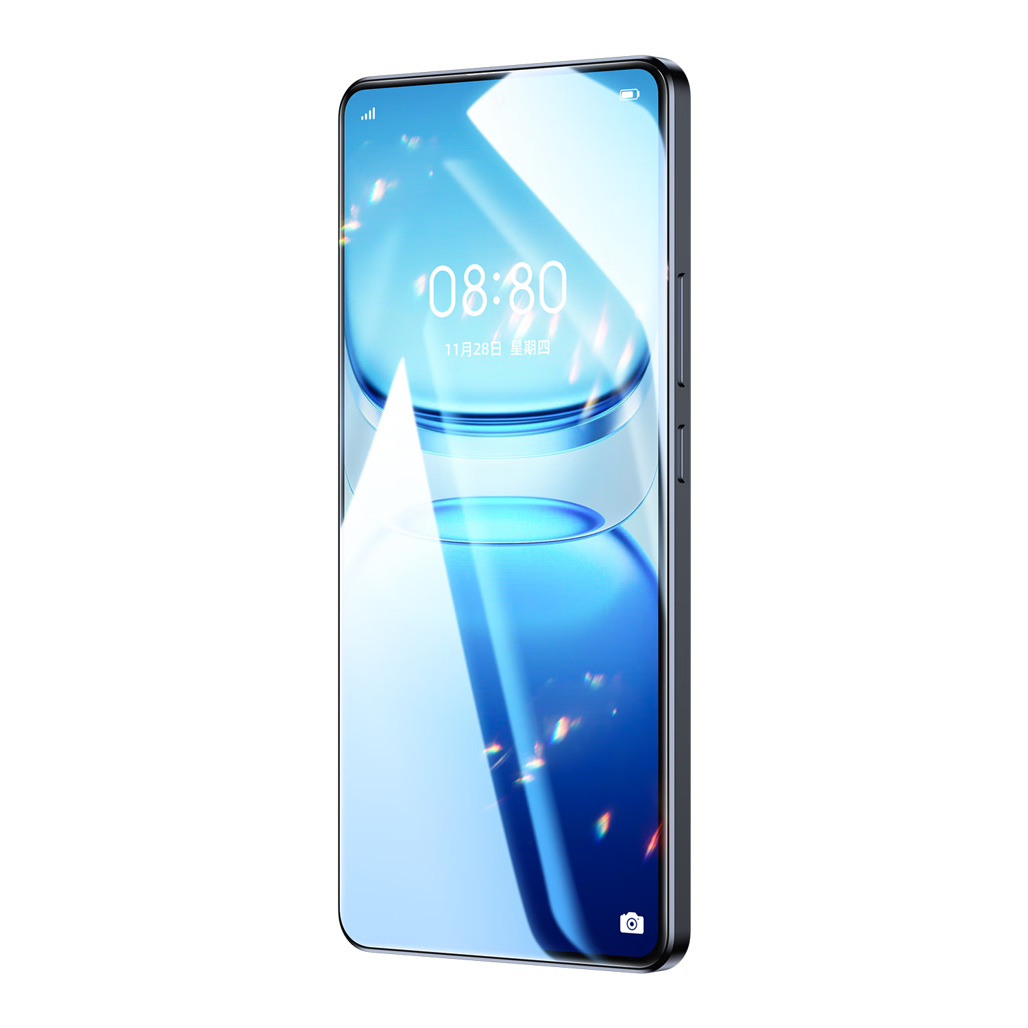 BIAZE Tempered Glass Screen Protector for IQOO Z10 Turbo+, [Triple Enhanced] Protective Film [2 Pieces], Full-Screen HD Anti-Scratch Glass, Strong Fingerprint Resistant, Phone Screen Protector JM986