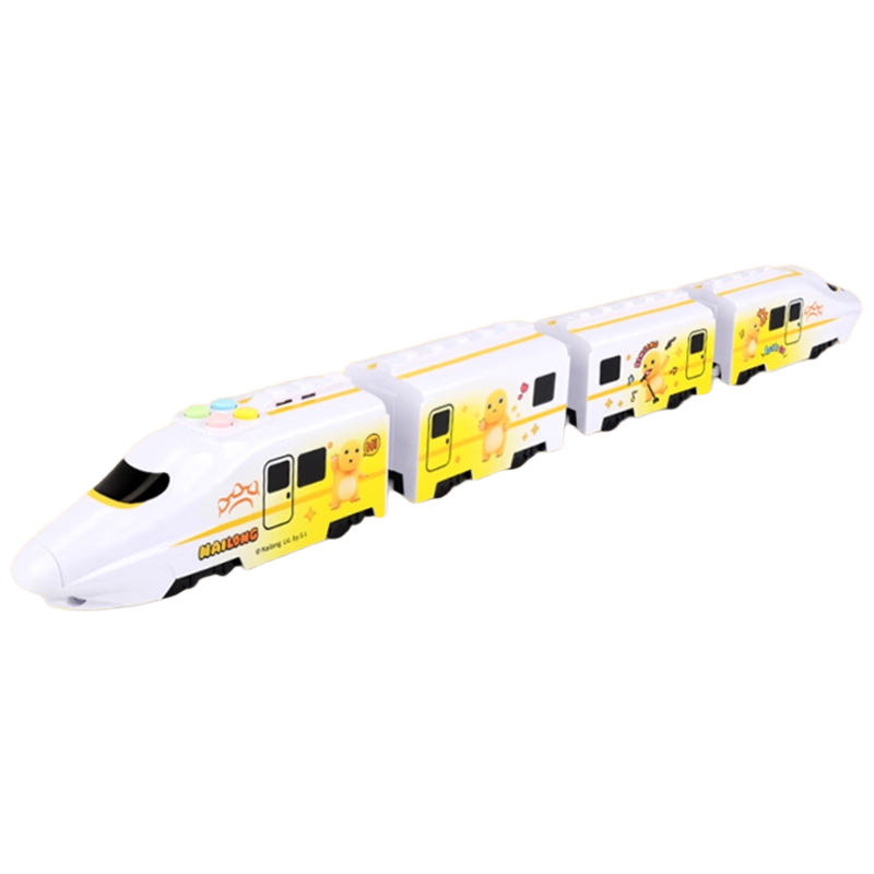 Mabao Twin Children's Day Gift High-Speed Rail Toy Train Harmony Fuxing Electric Track Train Model for Boys